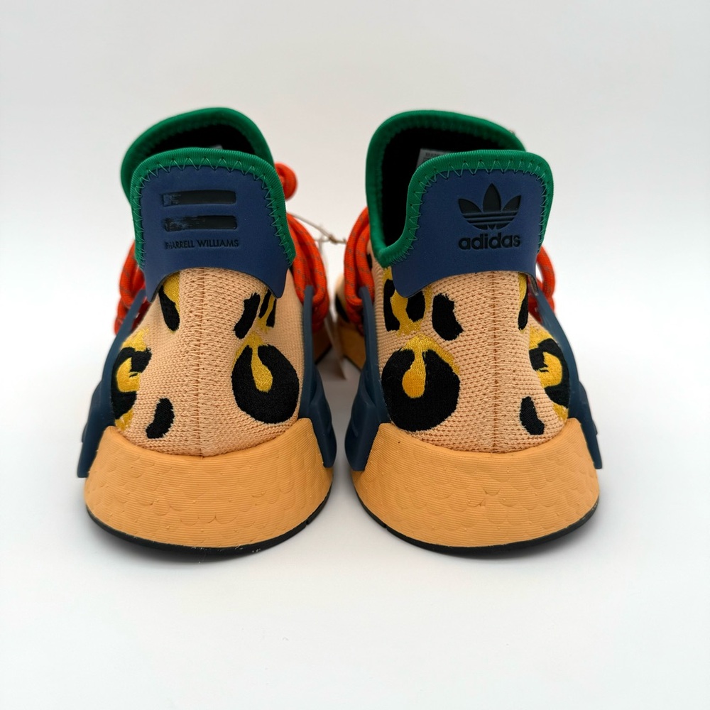 NWT New Adidas Men's Pharrell Williams Hu NMD Animal Print Amber 10.5 Shoes - Picture 5 of 8